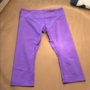 Purple Lululemon Crops
